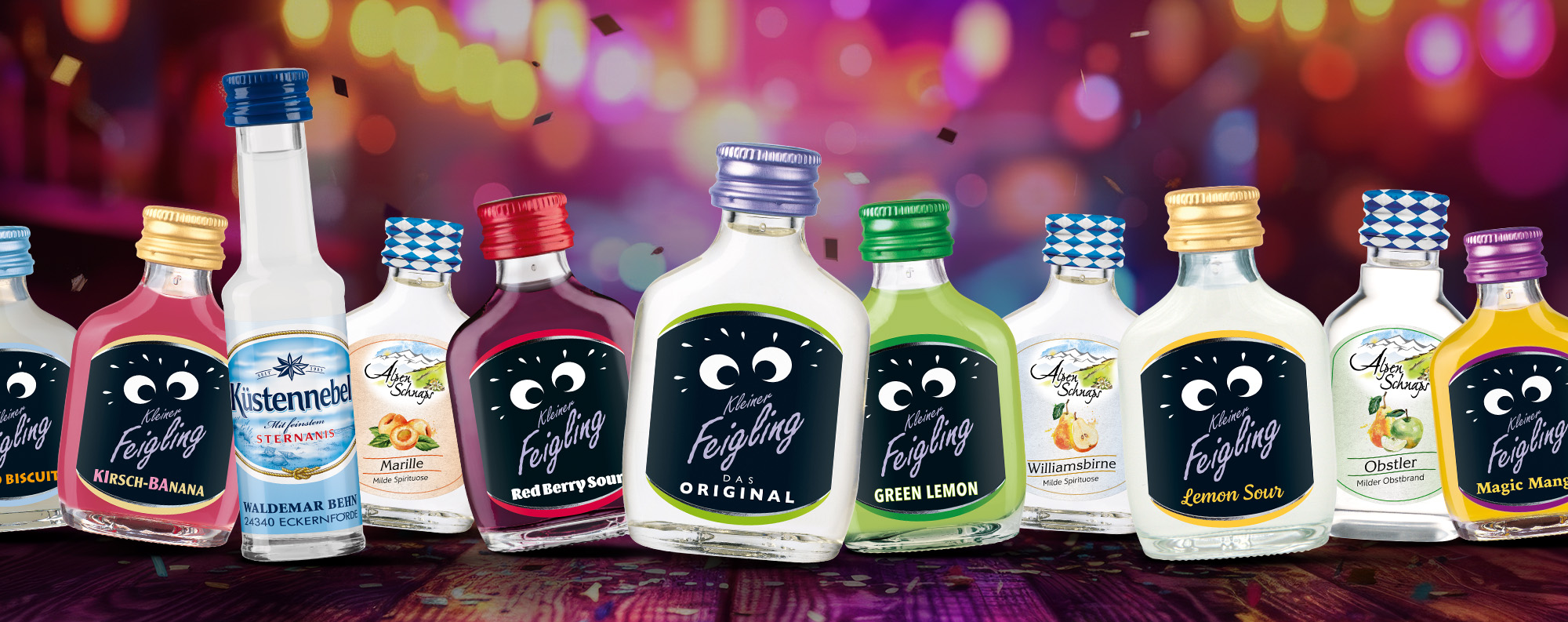 Party-Shots und Miniaturen für jeden Anlass
