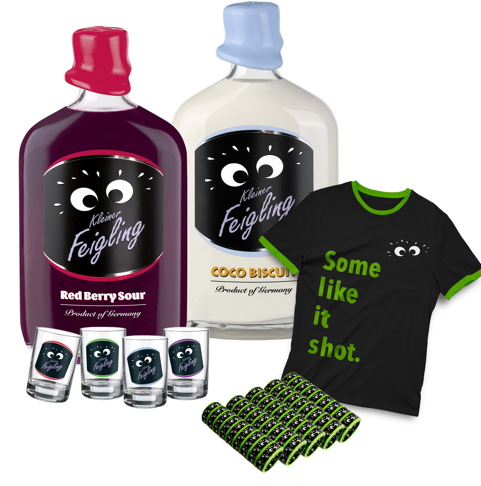 Kleiner Feigling NFL Paket 2 x 0,5 L