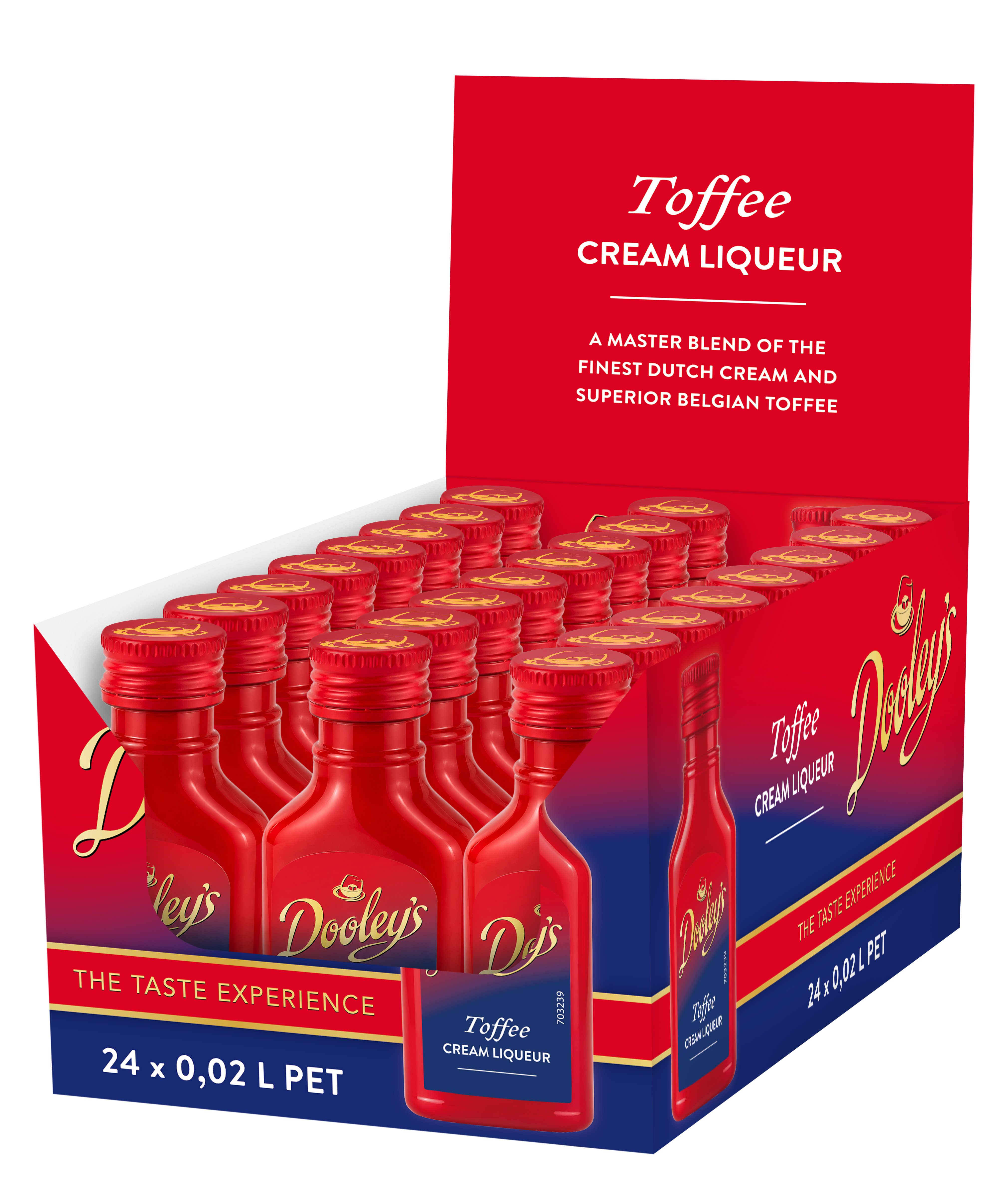 Dooley's Toffee Cream Liqueur 24 x 0,02 L PET