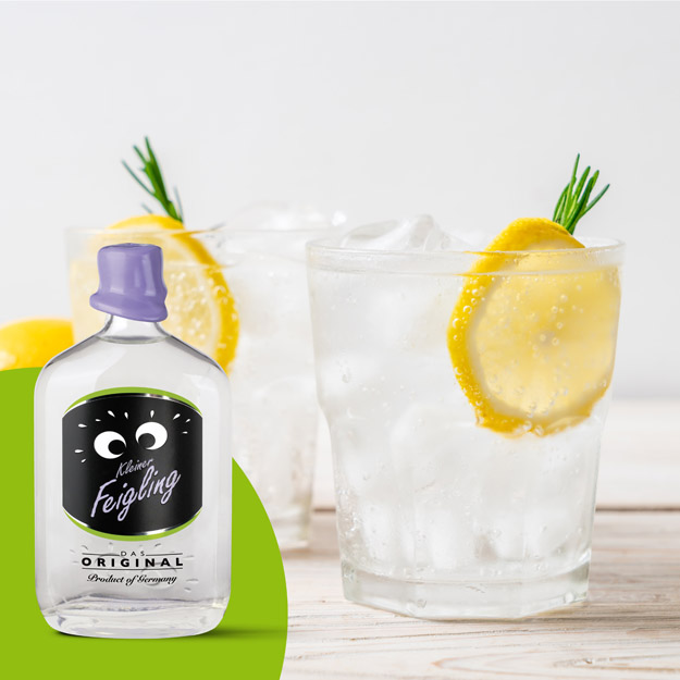 Kleiner Feigling Das Original 0,5 L + Shot-Glas