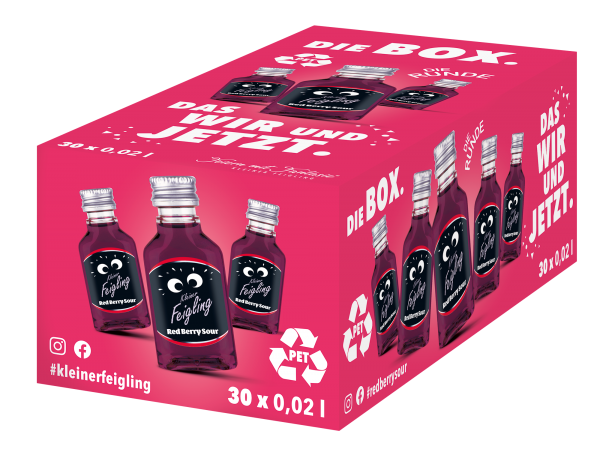 Kleiner Feigling Red Berry Sour 30x0,02l PET