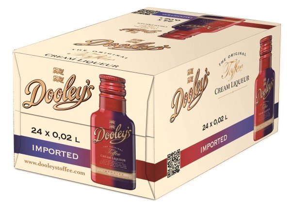Dooley's Original Toffee Cream Liqueur 24x0,02l