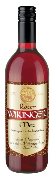 Roter Wikinger Met 0,75l Glasflasche